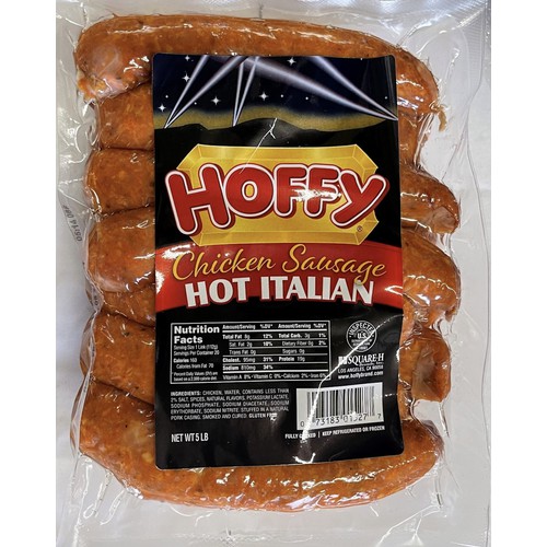 Louisiana Style Red Hot Smoked Sausage - Hoffy Products