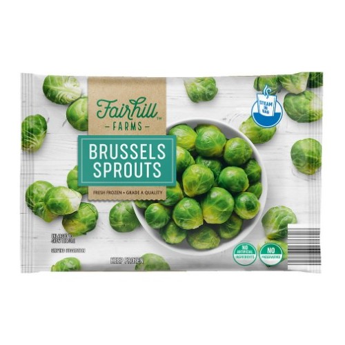 Fairhill Farms Brussels Sprouts Steam Bag