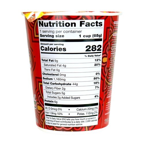 Tapatio Ramen 2.29 oz/65g Cup - Original Flavor