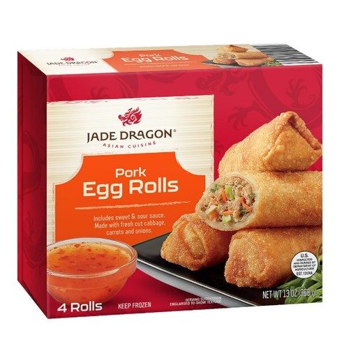 Jade Dragon Pork Egg Rolls