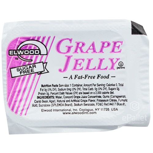 Sugar Free Grape Jelly Packet 12 g