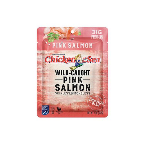 Pink Salmon, Skinless & Boneless Pouch 12/5oz