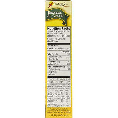 Broccoli Au Gratin Rice