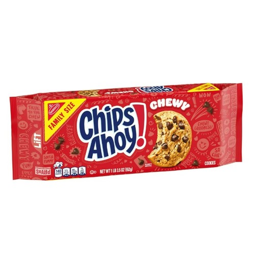 CHIPS AHOY CHEWY FAMILY SIZE