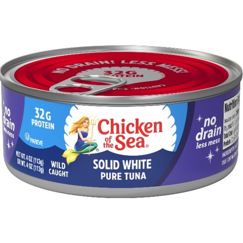 COS Solid White No Drain Tuna, 24/4oz