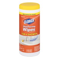 clorox epallet disinfecting wipes tub ct clean shower classic