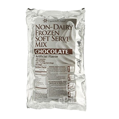 Chocolate Non-Dairy Soft Serve Mix
