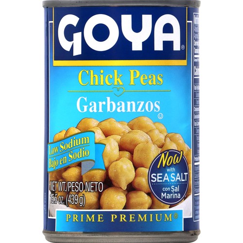 Goya Chick Peas Low Sodium 15.5 oz