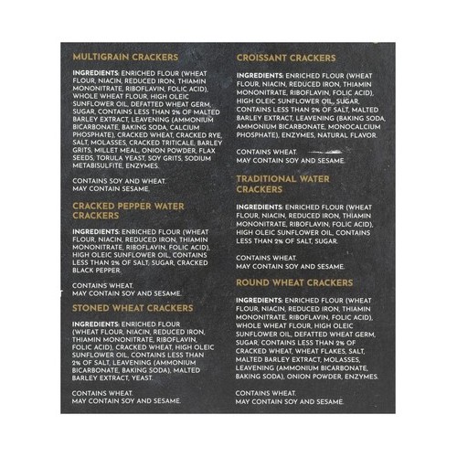 Assortment ABC Crackers