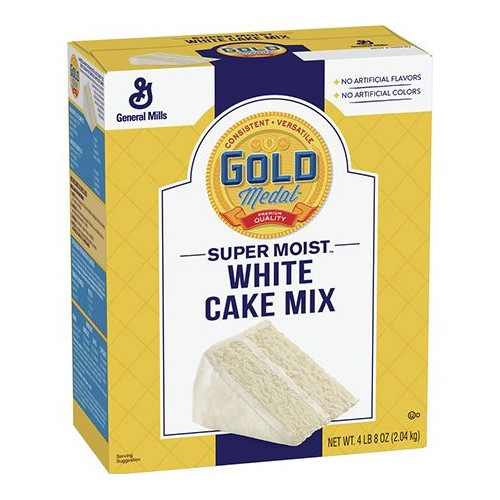 Cake Mix 4.5 lb White Zero Trans-Fat