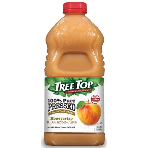 Tree Top Honeycrisp Apple Juice 8/64 oz Tray Open St