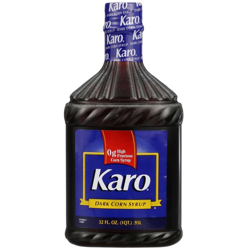 Karo Dark Corn Syrup with Refiners' Syrup 32 oz