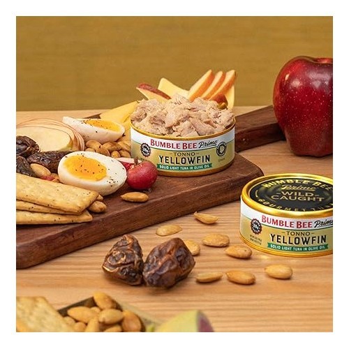Bumble Bee Prime Tonno Tuna In Olive Oil, 5 oz Cans (Pack of 12)