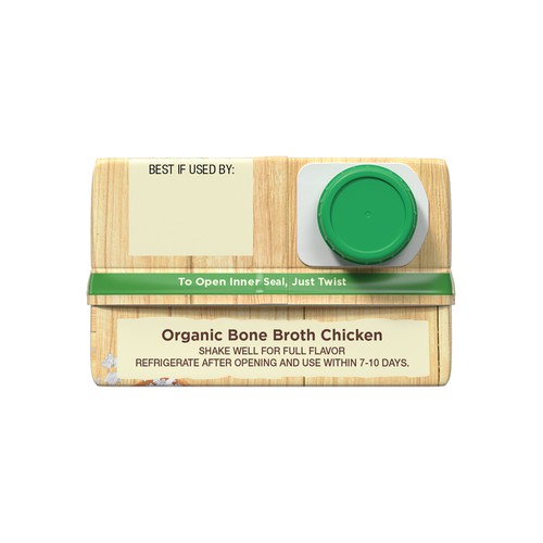 Pacific Foods Organic Chicken Bone Broth with Sea Salt, 32oz