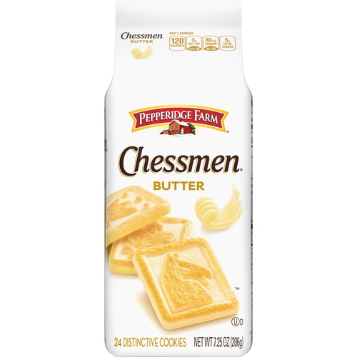 Pepperidge Farm® Chessmen® Butter Cookies, 7.25 oz. Bag