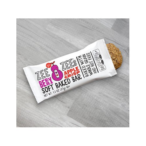 Zee Zees Berry Apple Crisp Soft Baked Bars, 1.3oz