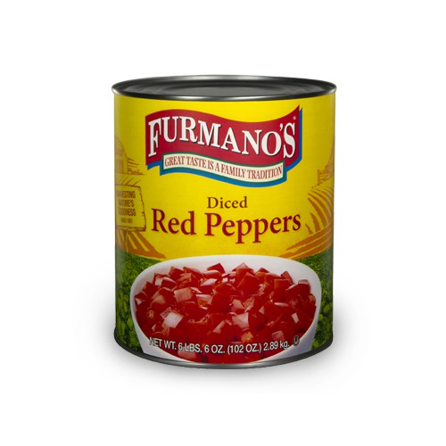 Diced Red Peppers 3/8"