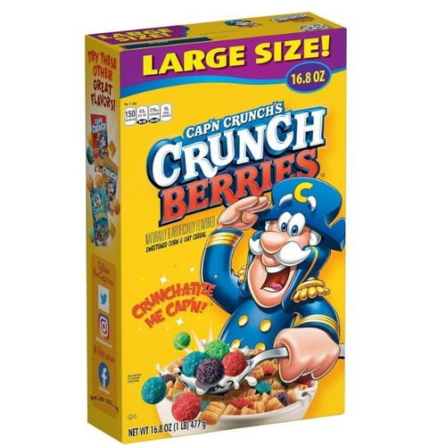 CAP'N CRUNCH CRUNCHBERRIES