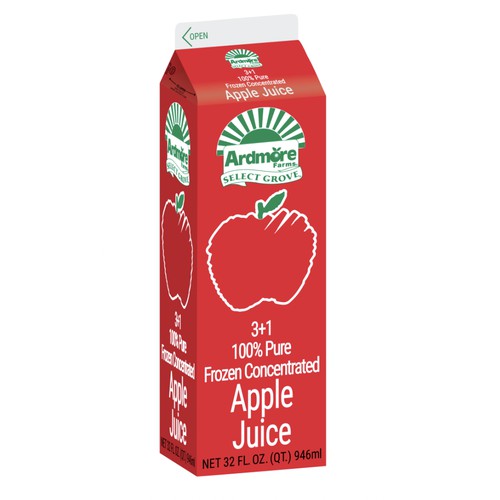 Ardmore Farms Frozen Concentrated Apple Juice 3+1