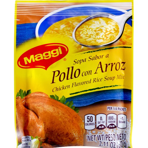 Maggi Chicken Flavored Rice Soup Mix 2.11 oz