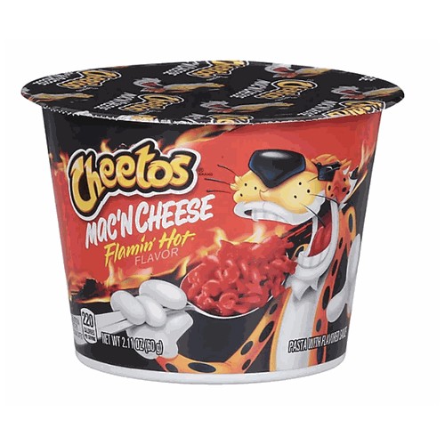 Mac'n Cheese Cups 2.110Z 12Cs Flamin Hot