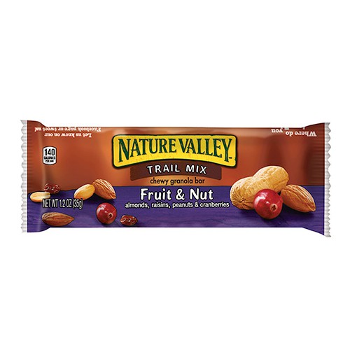 Nature Valley Chewy Trail Mix Bar, Fruit & Nut, 1.2oz, 48 ct *MOD PALLET