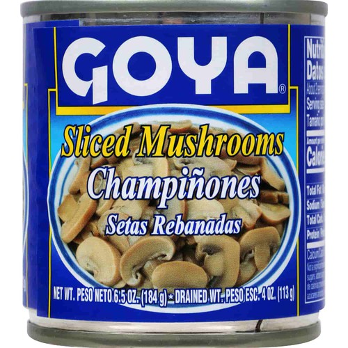 Goya Sliced Mushroom Can