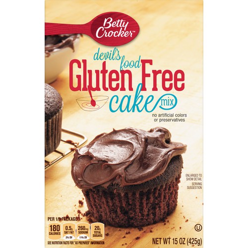 Cake Mix Gluten Free 15 oz Devils Food