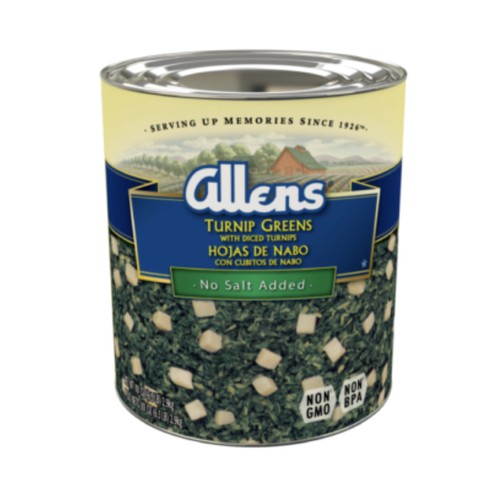 Allens Turnip Greens with Diced Turnips (No Salt Added)