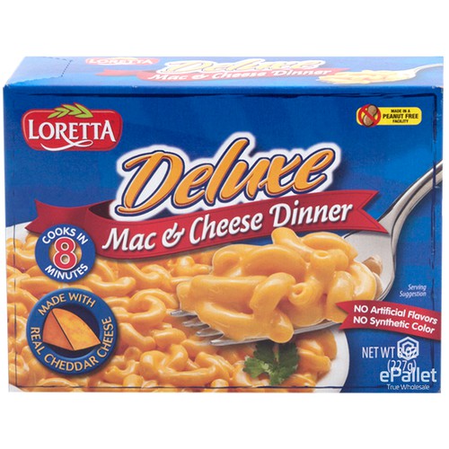 Deluxe Macaroni & Cheese Dinner 12/8oz.