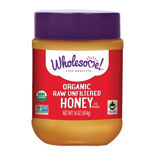 Organic Raw & Unfiltered Honey 6/16 oz