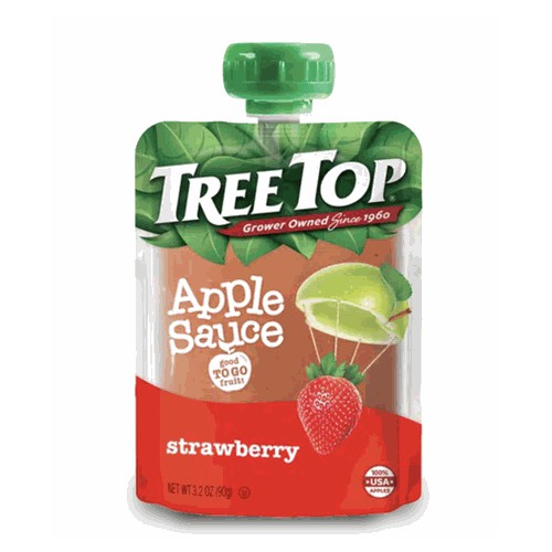 Tree Top Apple Sauce Pouch Strawberry