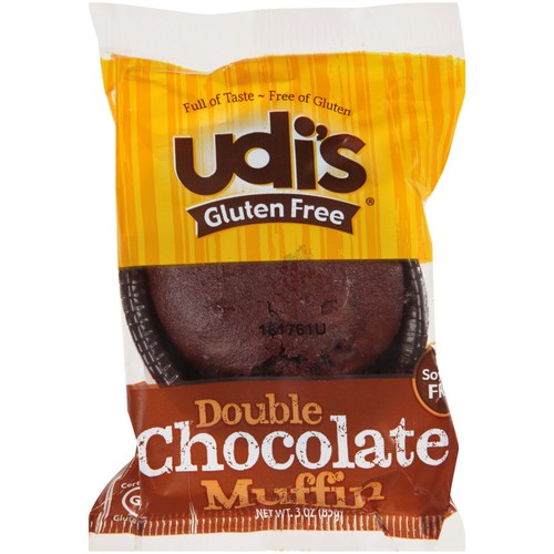 Udi's Double Chocolate Muffins - Individually Wrapped