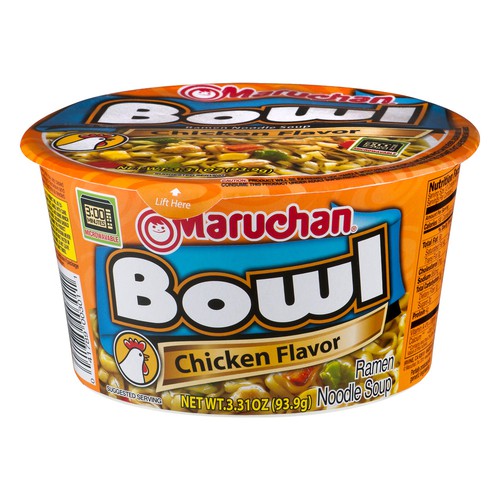 Maruchan Chicken Flavor Ramen Noodle Soup 3.31 oz. Bowl