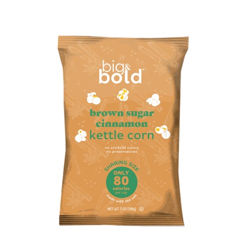 Big & Bold Brown Sugar Cinnamon Whole Grain Kettle Popcorn