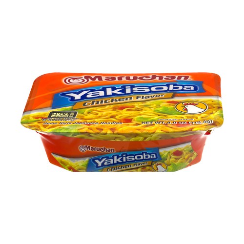 Maruchan Yakisoba Chicken Flavor Noodles 4.0 oz. Microwave Bowl