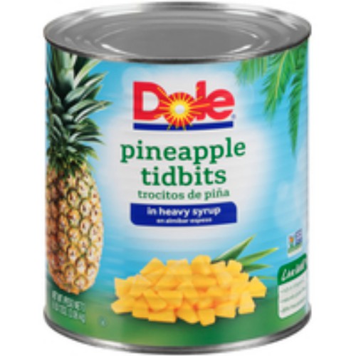 Pineapple Tidbits In Heavy Syrup