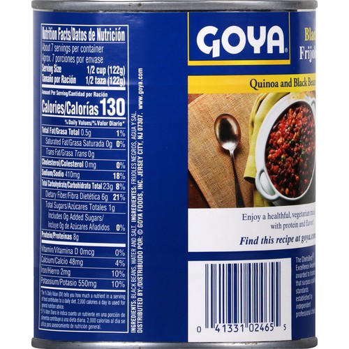 Goya Black Beans 29 oz