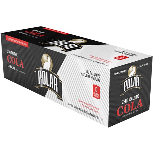 Polar Caffeine Free Diet Cola 12 oz