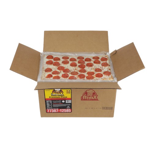 The MAX 4x6 WG Pepperoni Pizza, 4.65oz, CN