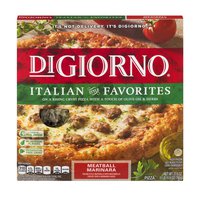 DiGiorno DiGiorno Italian Style Favorites Rising Crust Pizza Meatball ...