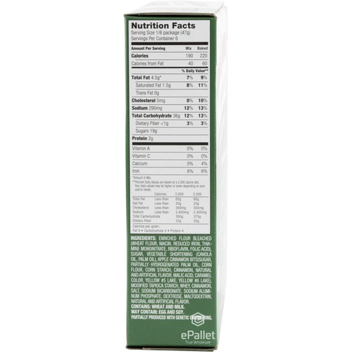 Apple Cinnamon Muffin Mix