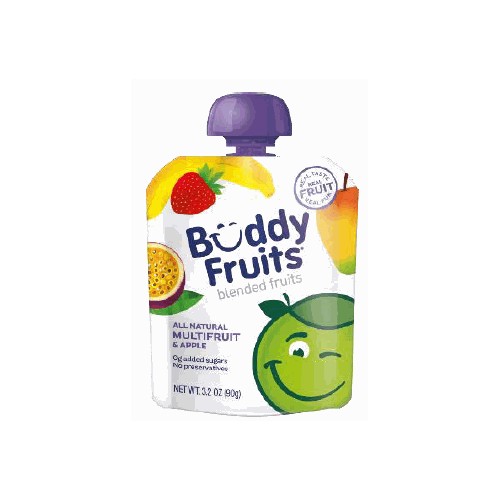 Buddy Fruits Multifruit & Apple Blended Fruit, 3.2oz
