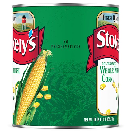 Stokely's Golden Sweet Whole Kernel Corn, Low Sodium