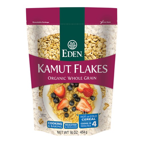 Organic Kamut Flakes - Toasted & Rolled