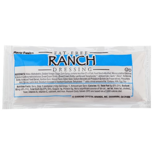 Fat-Free Ranch Salad Dressing Pouches