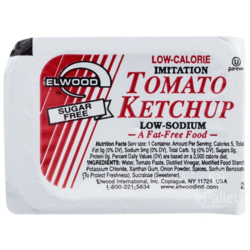 Diet Ketchup Packet 12 g