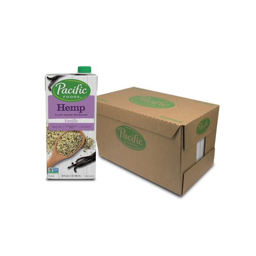 Pacific Foods Hemp Vanilla Plant-Based Beverage, 32oz