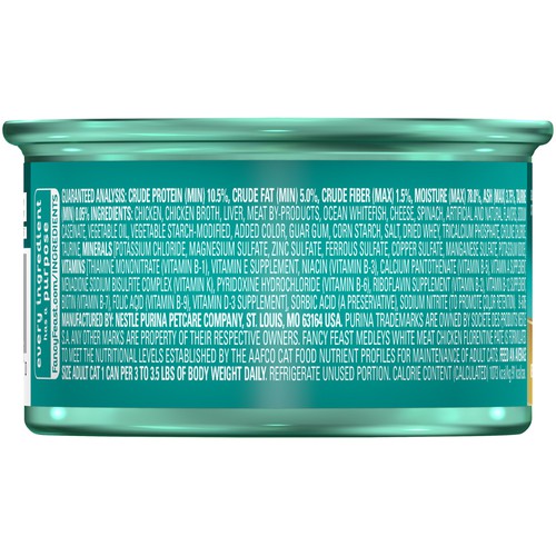 fancy feast medleys pate