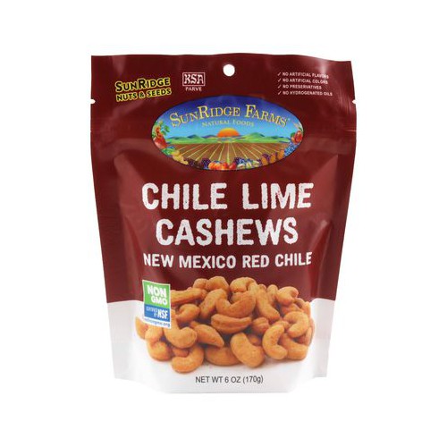 Cashews, New Mexico Chimayo Red Chile Lime NonGMO Certified